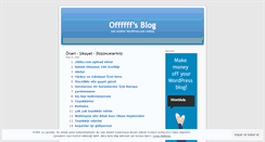 Desktop Screenshot of offffff.wordpress.com