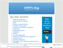 Tablet Screenshot of offffff.wordpress.com