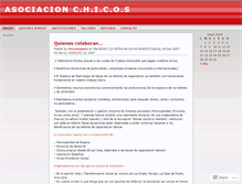 Tablet Screenshot of chicosrosario.wordpress.com