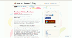 Desktop Screenshot of ammadsal.wordpress.com