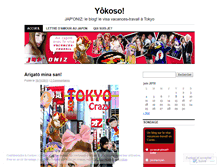 Tablet Screenshot of japoniz.wordpress.com