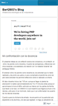 Mobile Screenshot of bart2603.wordpress.com