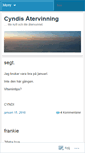 Mobile Screenshot of cyndisfika.wordpress.com