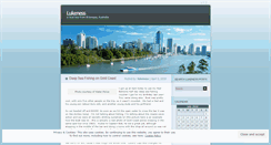 Desktop Screenshot of lukeness.wordpress.com