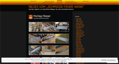 Desktop Screenshot of dorfschmied.wordpress.com
