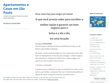 Tablet Screenshot of imoveisbrigiteconsultora.wordpress.com