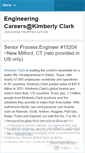 Mobile Screenshot of kimberlyclarkengineering.wordpress.com