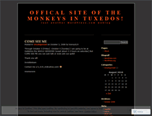 Tablet Screenshot of monkeysintuxdosguild.wordpress.com