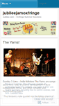 Mobile Screenshot of jubileejamoxfringe.wordpress.com