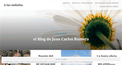 Desktop Screenshot of juancarlosromero.wordpress.com