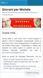 Mobile Screenshot of giovanipermichele.wordpress.com