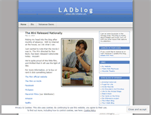 Tablet Screenshot of ldahlke.wordpress.com