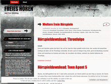 Tablet Screenshot of freieshoeren.wordpress.com