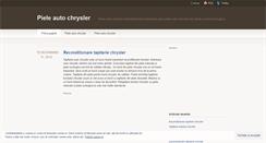Desktop Screenshot of pieleautochrysler.wordpress.com.pieleautochrysler.wordpress.com