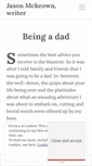Mobile Screenshot of jasonmckeown.wordpress.com