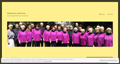 Desktop Screenshot of muehlenchor.wordpress.com