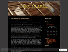 Tablet Screenshot of frettofret.wordpress.com