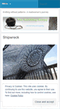 Mobile Screenshot of knittingharpy.wordpress.com