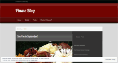 Desktop Screenshot of pinmeblog.wordpress.com