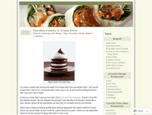 Tablet Screenshot of collegegirlcooks.wordpress.com