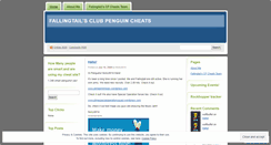 Desktop Screenshot of fallingtailcpcheats.wordpress.com