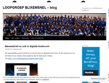 Tablet Screenshot of blixemsnel.wordpress.com