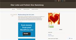 Desktop Screenshot of buchliebe.wordpress.com