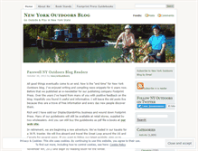 Tablet Screenshot of newyorkoutdoors.wordpress.com