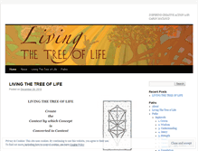 Tablet Screenshot of livingthetreeoflife.wordpress.com