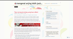Desktop Screenshot of anjingindonesia.wordpress.com