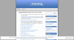 Desktop Screenshot of kriptontr.wordpress.com