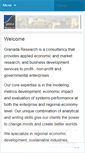 Mobile Screenshot of granadaresearch.wordpress.com