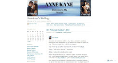 Desktop Screenshot of annekane.wordpress.com