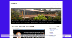 Desktop Screenshot of hemaros.wordpress.com