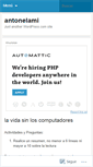 Mobile Screenshot of antonelami.wordpress.com