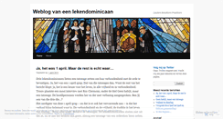 Desktop Screenshot of lekendominicaan.wordpress.com