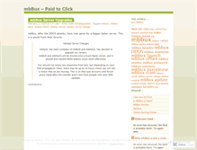 Tablet Screenshot of mbbux.wordpress.com