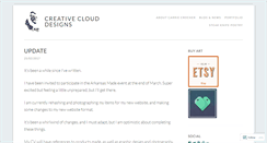 Desktop Screenshot of creativeclouddesigns.wordpress.com
