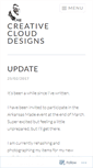 Mobile Screenshot of creativeclouddesigns.wordpress.com