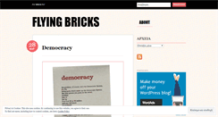 Desktop Screenshot of flyingbricks.wordpress.com