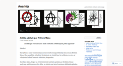 Desktop Screenshot of anarhijalv.wordpress.com