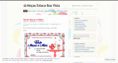 Desktop Screenshot of mocasboavista.wordpress.com