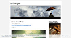Desktop Screenshot of ikkanvliegen.wordpress.com