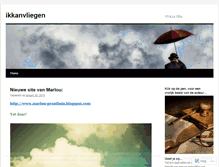 Tablet Screenshot of ikkanvliegen.wordpress.com