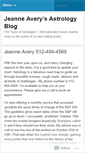 Mobile Screenshot of jeanneavery.wordpress.com