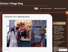 Tablet Screenshot of brixtonvillage.wordpress.com