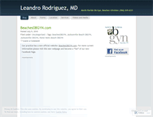 Tablet Screenshot of lrodriguezmd.wordpress.com