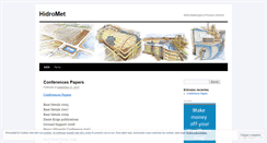 Desktop Screenshot of hidromet.wordpress.com
