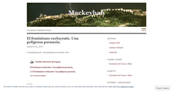 Desktop Screenshot of mackeyhan.wordpress.com