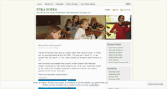 Desktop Screenshot of ntea.wordpress.com